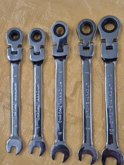 New set of 5 Flex Head Retcheting set of 5. 6mm till 10mm