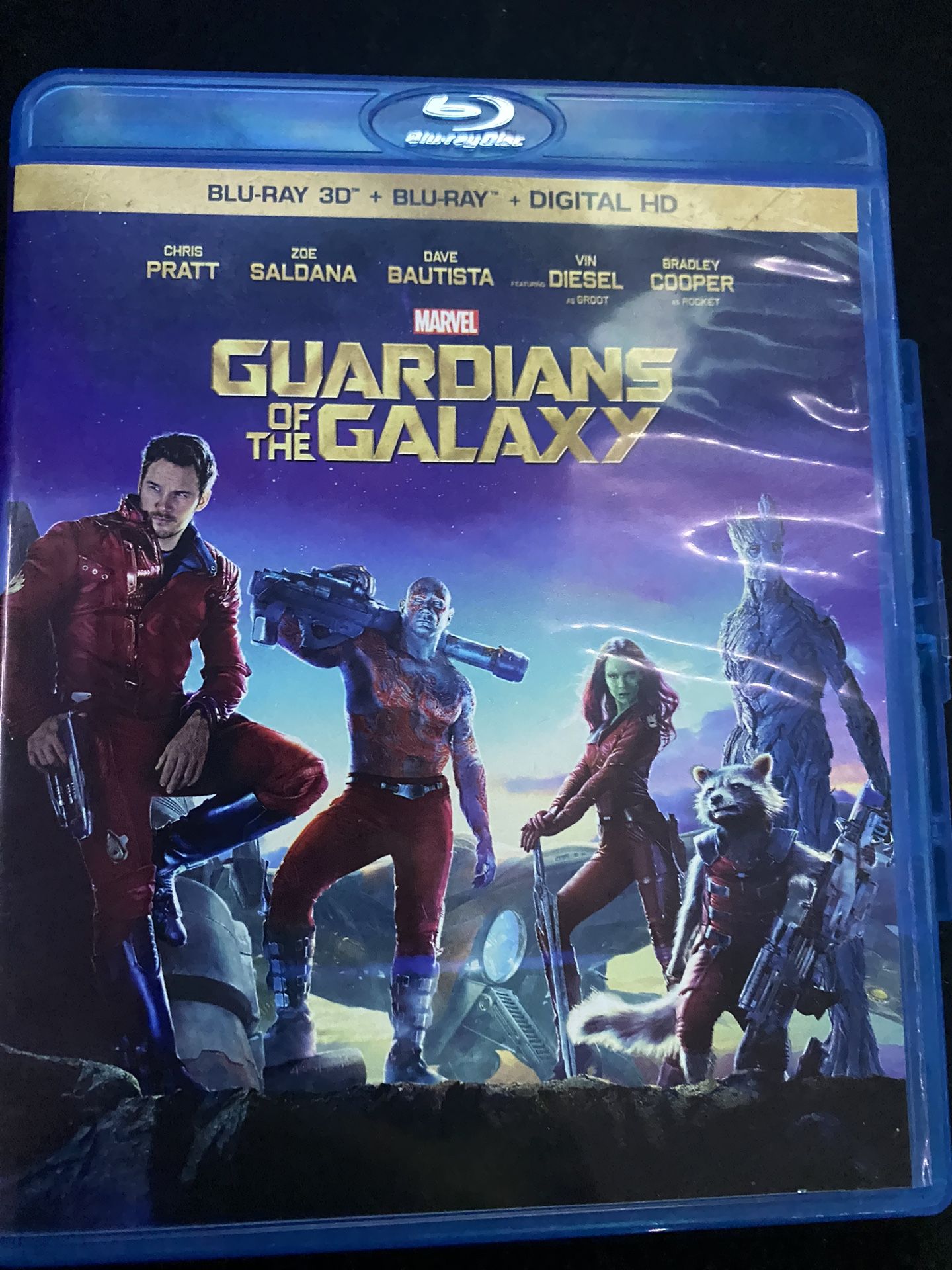Guardians of the galaxy 1 blu ray