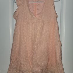 Blush EYELET ROMPER