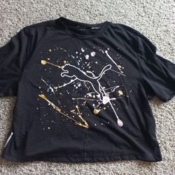 Puma Women's Black T-shirt