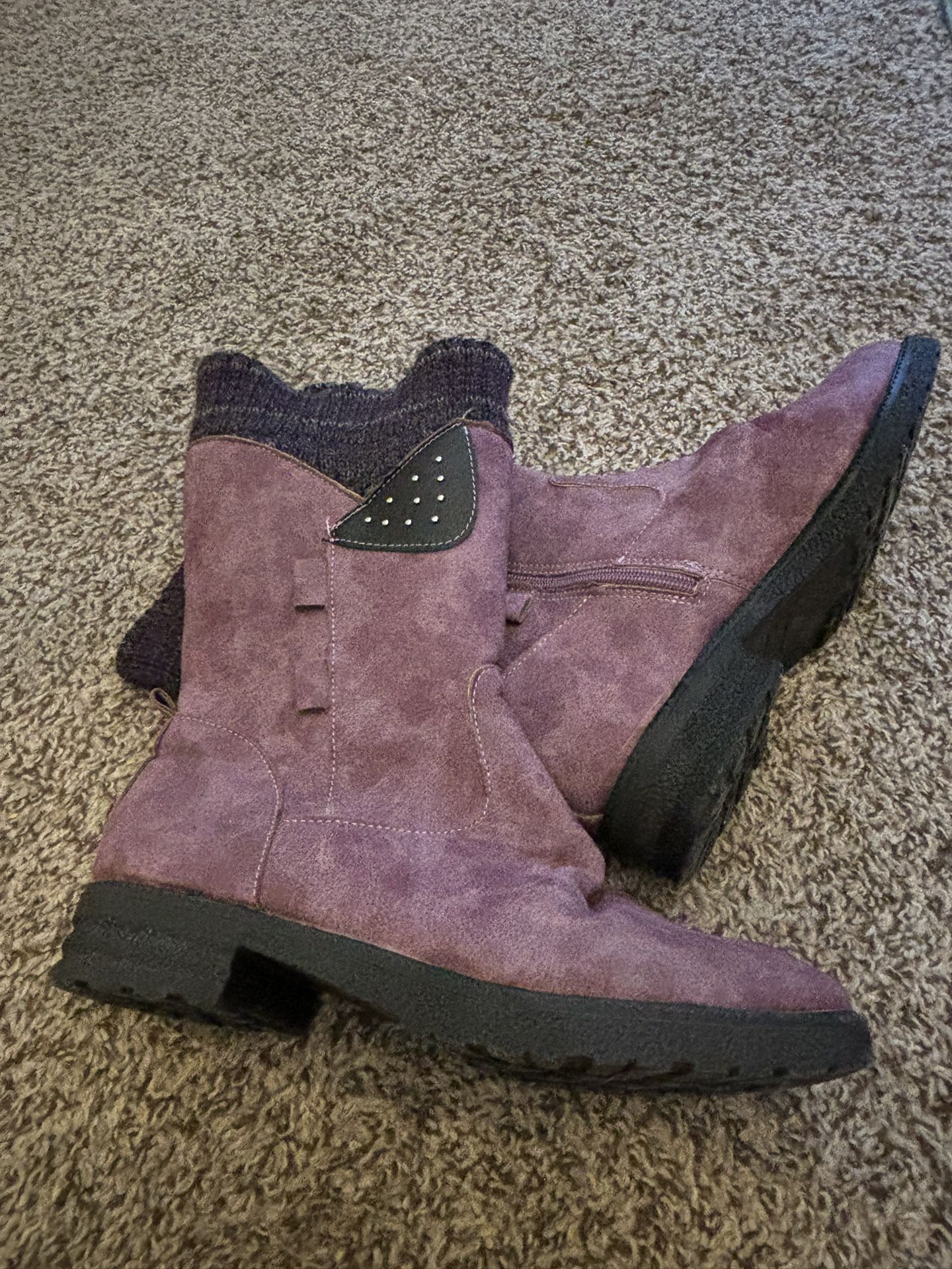 Women’s Purple Boots