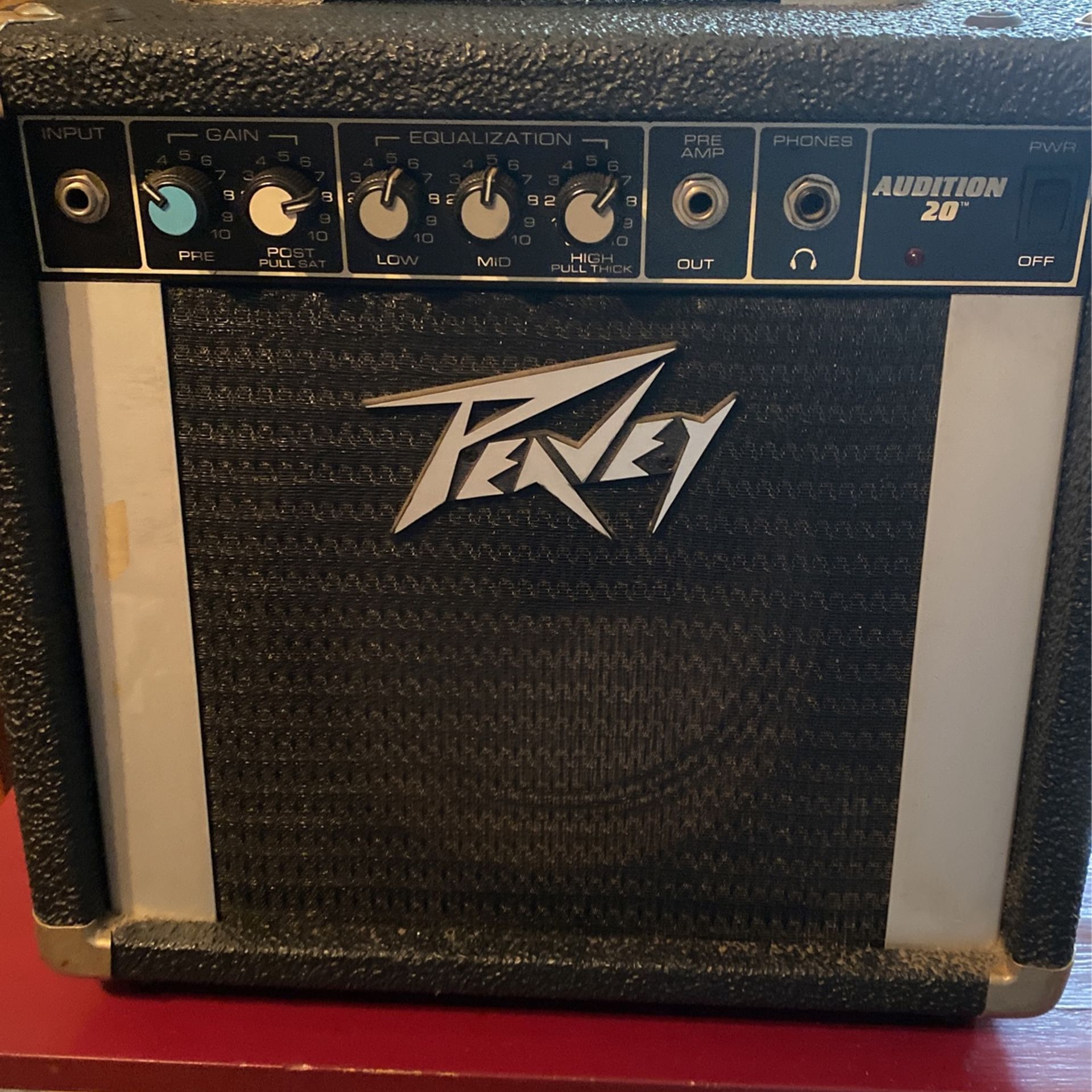 Peavey audition 20 amp outlet