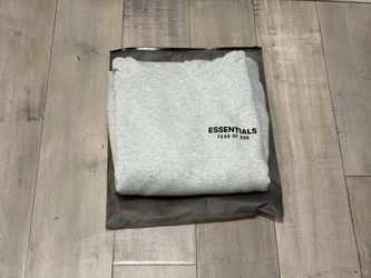 Light Heather Grey Essential Hood Size Xs-S