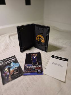 NBA Courtside 2002 (GameCube, 2002) Clean Disc; Tested!