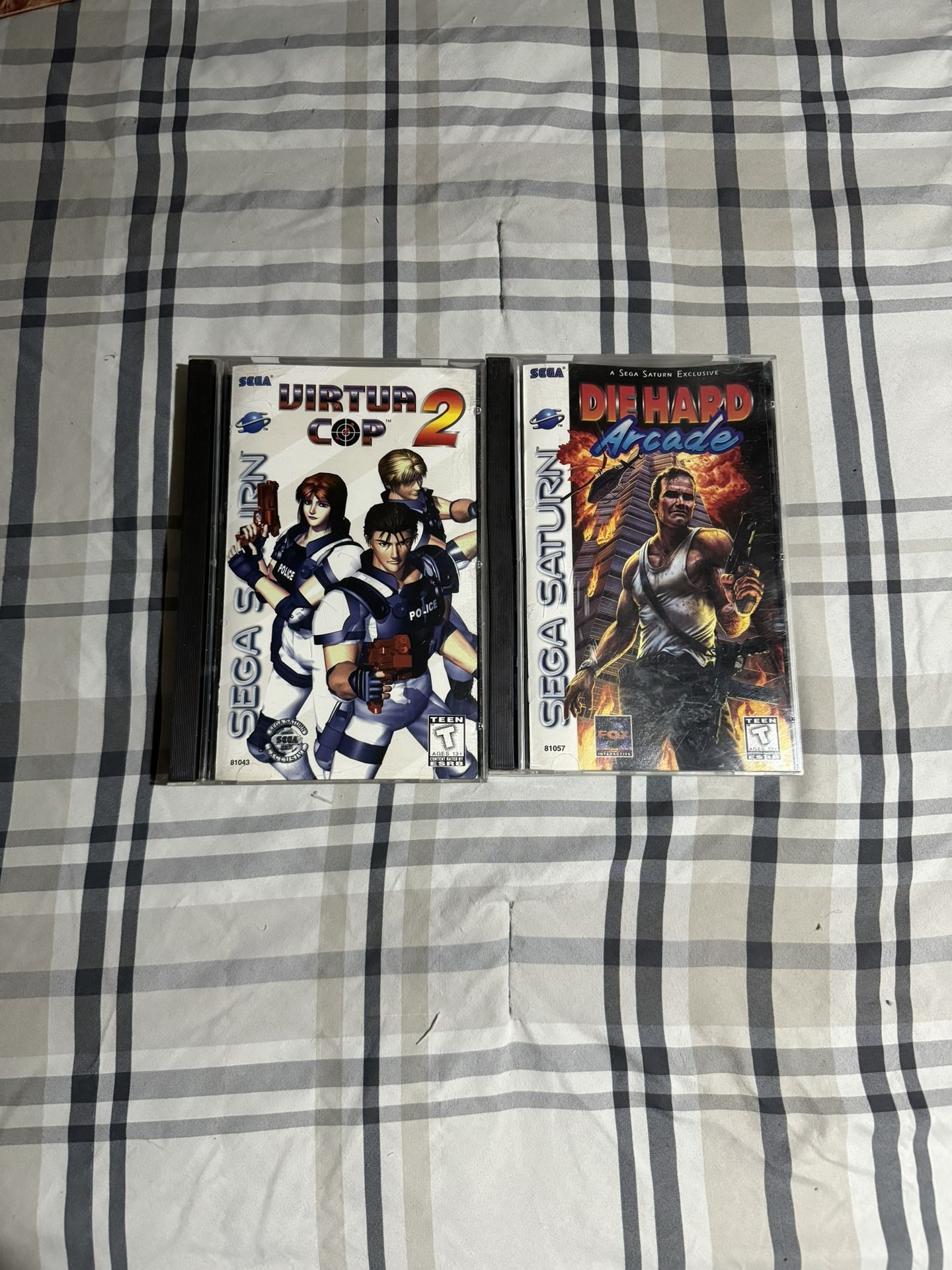 Virtual Cop 2 And Die hard 2 For Sega Genesis