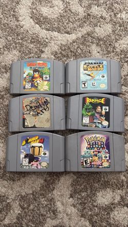 Nintendo 64 games 25 each