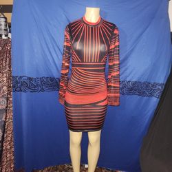 New Black And Red Size Medium 