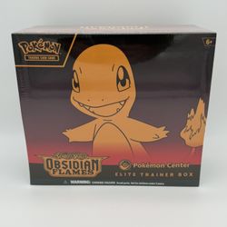 Obsidian Flames Pokemon Center Elite Trainer Box - New & Sealed Pokemon