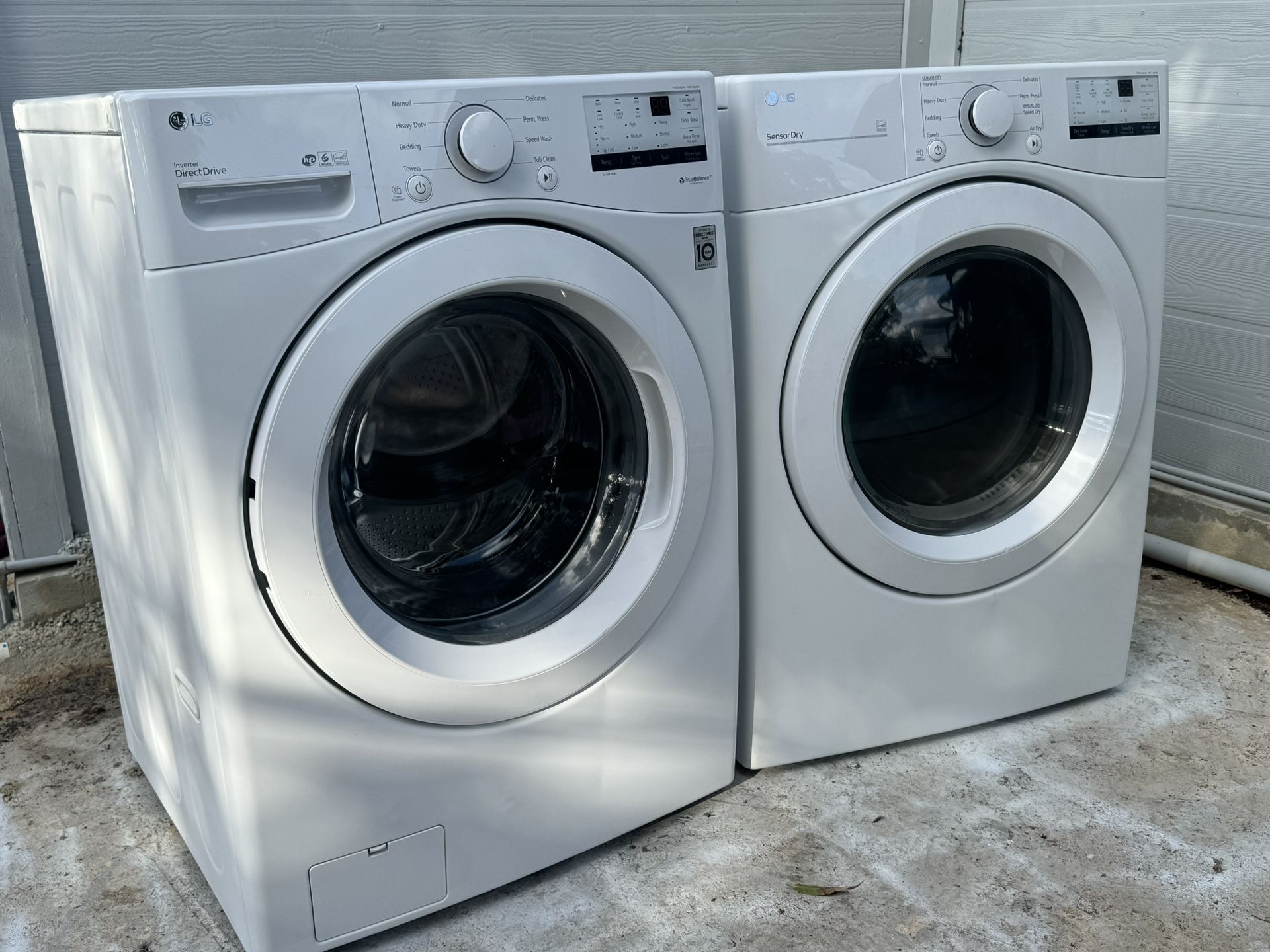 Lavadora Y Secadora LG Moderna