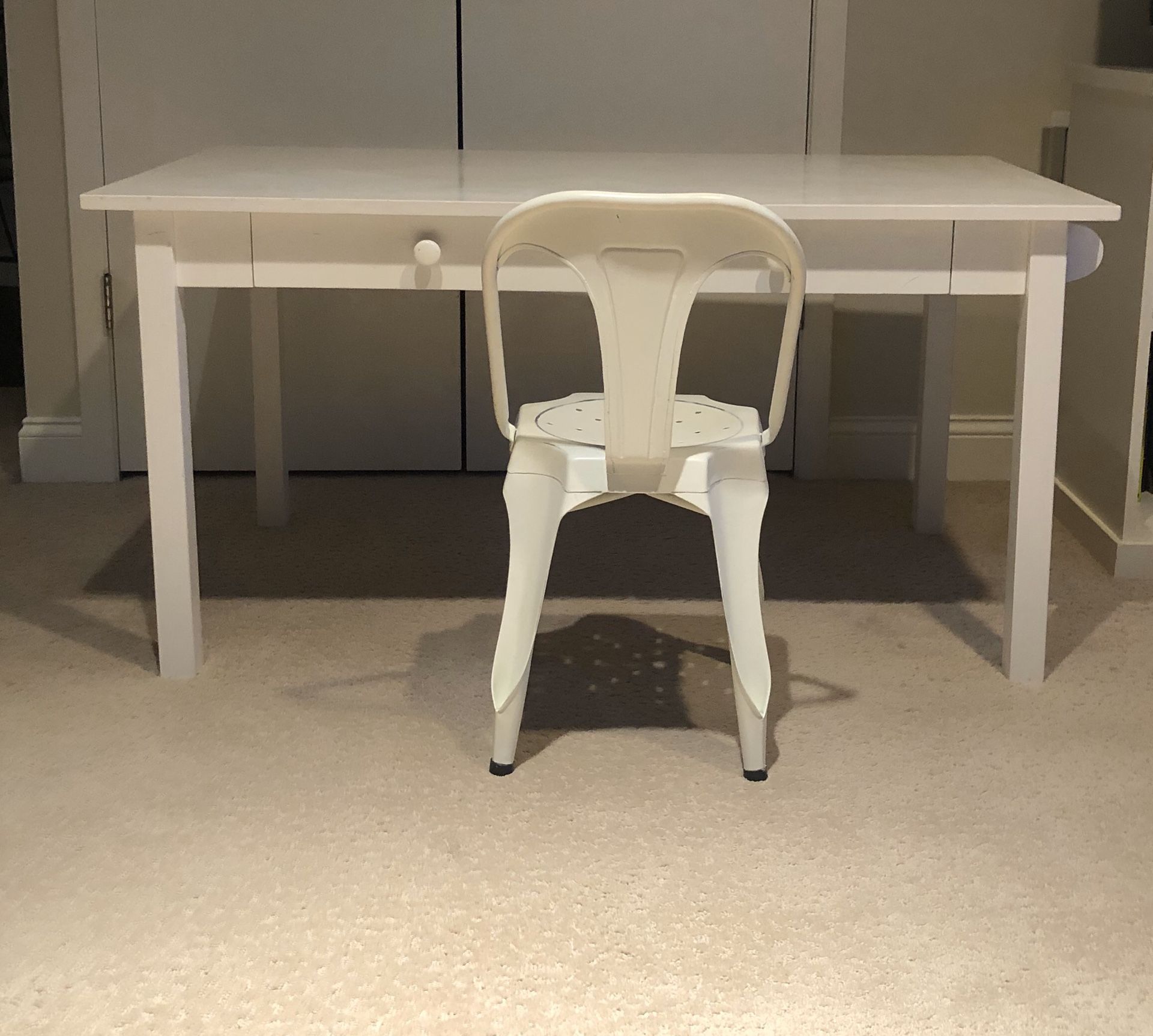 Pottery Barn kids activity table / desk and chair