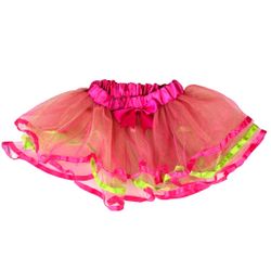 Martha Stewart Pets - Dog Pink Tutu Skirt MEDIUM Elastic Waist Halloween Costume