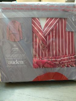 Auden Luxe Satin Pajama Set XL