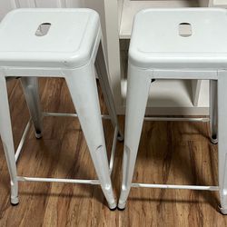 Two Metal Chairs