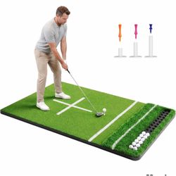Brand New 5.2’ x 4’ Golf Practice Mat – Save a Trip to the Driving Range!