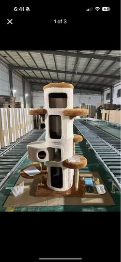 Extra Large 70ā Cat Tree Tower ā Multi-Level Cat Condo with Scratching Posts
