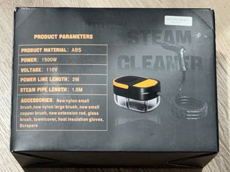 1700W Portable Steam Cleaner – 15 Accessories
