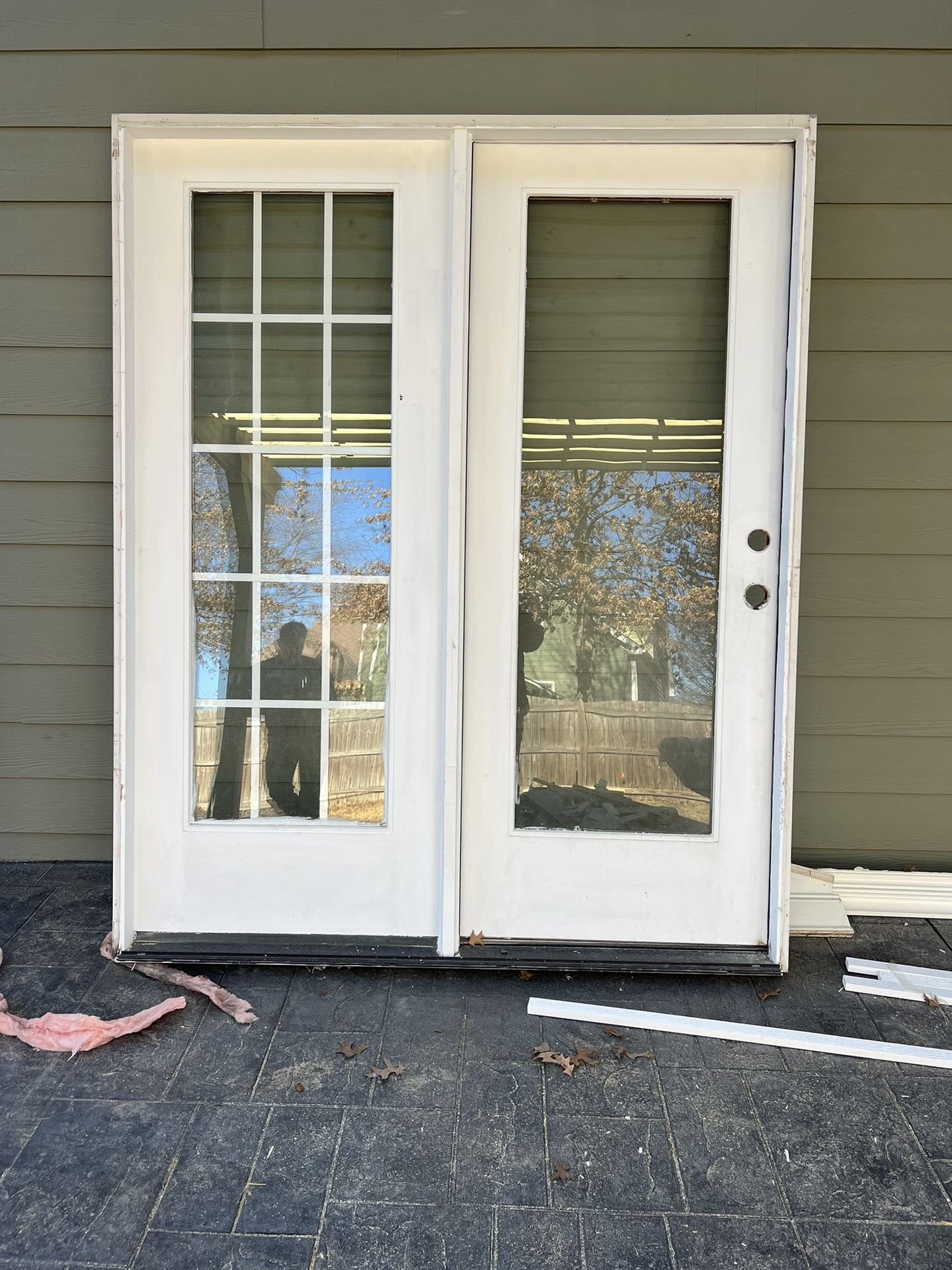 60” French Door For Sale $300 ..call (contact info removed)