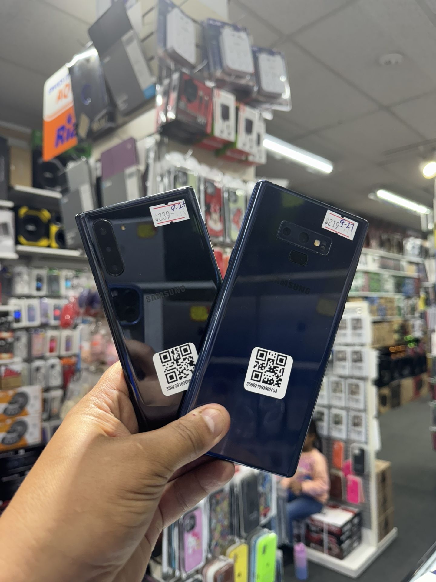 NOTE 9. $199. NOTE 10. $249