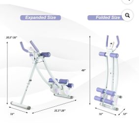 Gymax Ab Machine Foldable