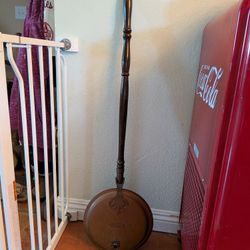 Antique, Vintage Brass And Copper Bed Warmer From Goldfield Hotel Nevada