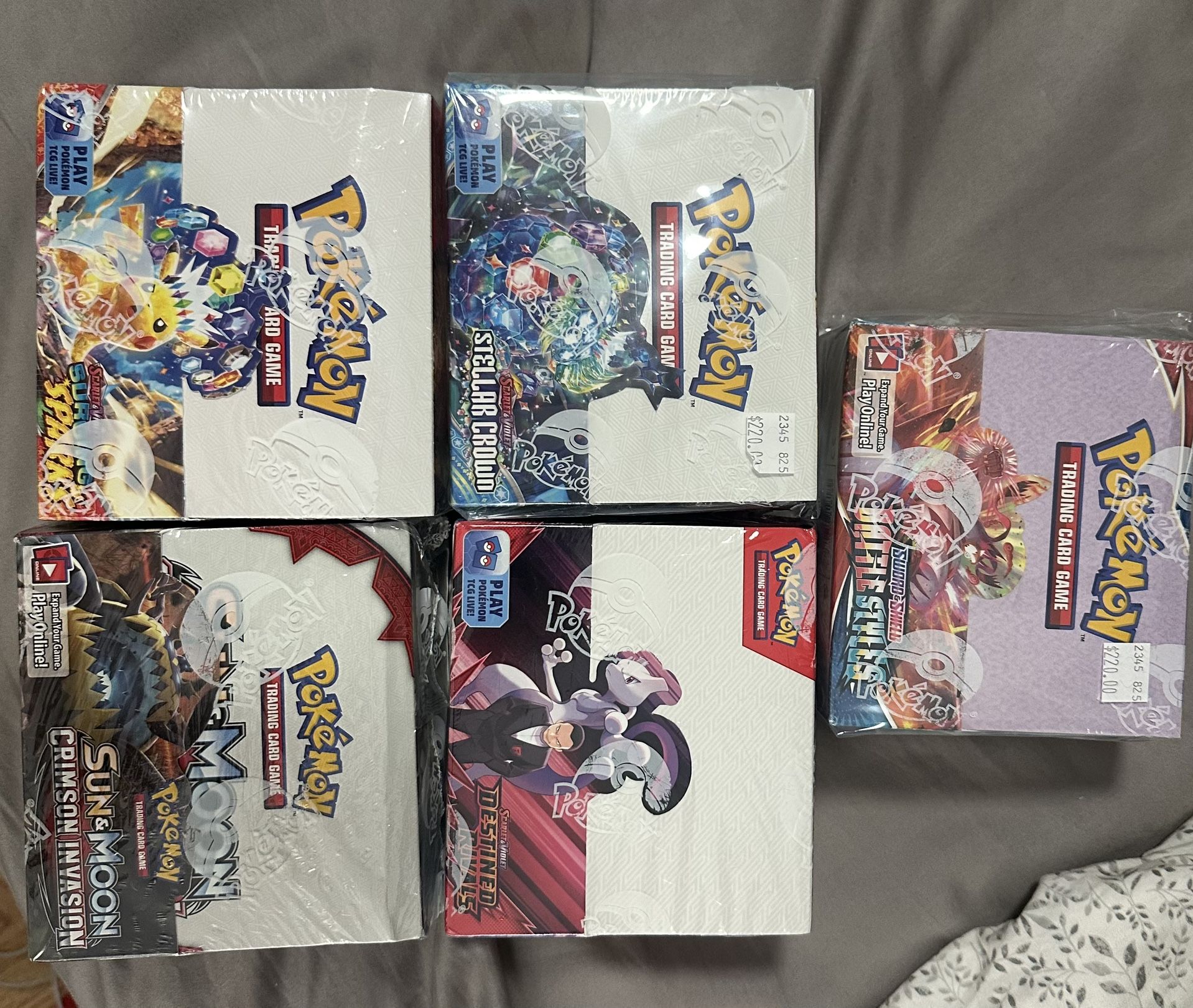 Pokemon Booster Boxs