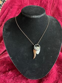 Long Mens Necklace Multiple Pendants
