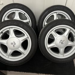 17 Pony 4 Lugs Wheels