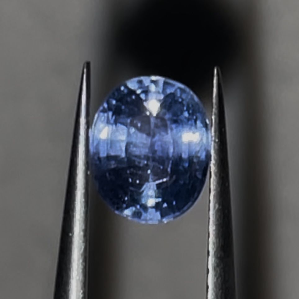 1.25Ct Natural Unheated Blue Sri Lankan Sapphire