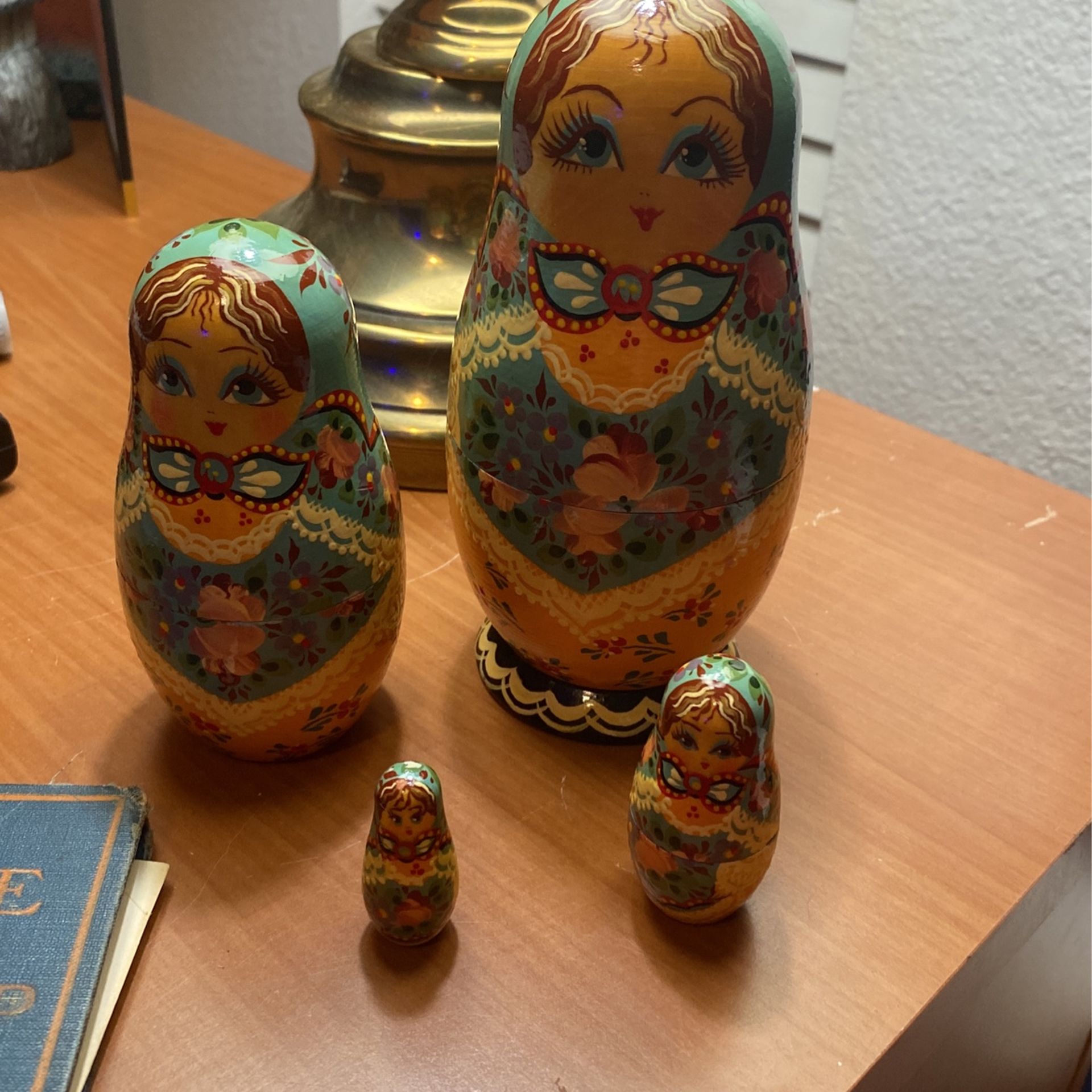 Vintage 1994 Russian Nesting Dolls