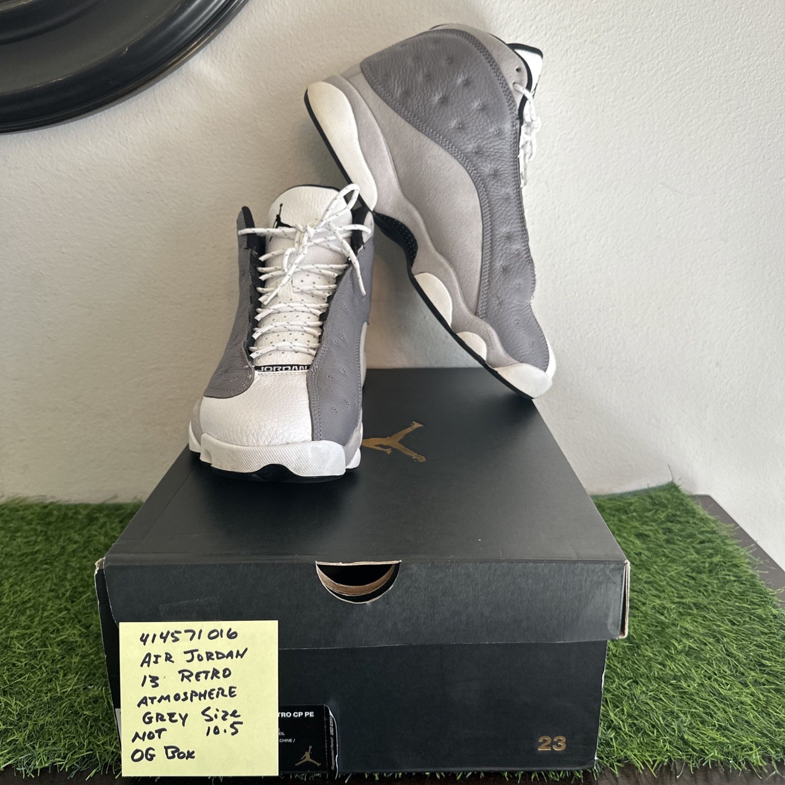 Size 10.5 - Jordan 13 Retro Atmosphere Grey 2019 Not Og Box