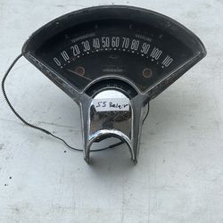 Chevrolet 1955 speedometer dash cluster.
