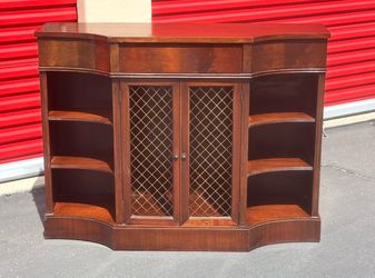 Antique bookshelf