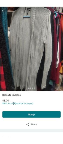 Gray sweater