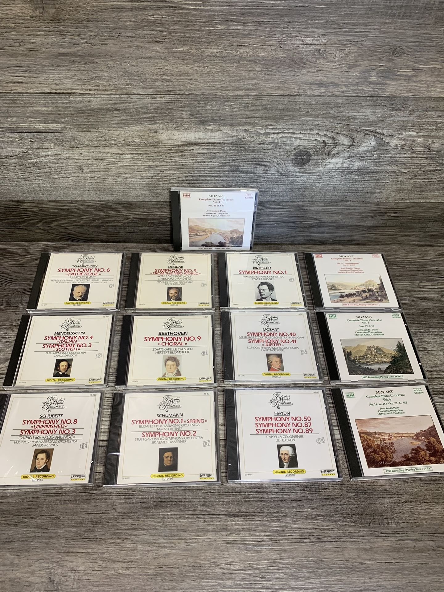 Classical Music Symphony CD’s Lot Of 13 - Used & New - Mozart Beethoven  Etc.. 