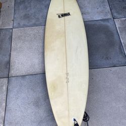 Al Merrick 6’4” Surfboard