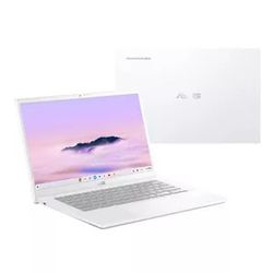 White Asus Chromebook Plus 
