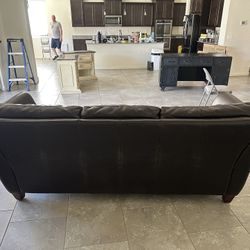 Comfortable Leather Couch