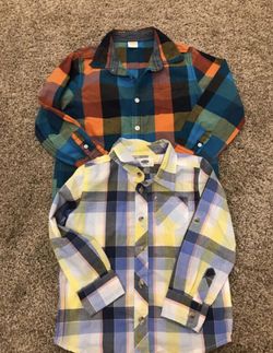 Boys 5-5/6 shirt lot