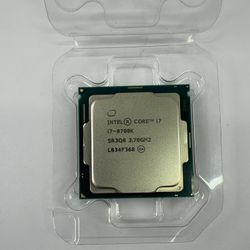 Intel Core i7-8700K 3.70GHz 6 Core 12 Thread LGA 1151