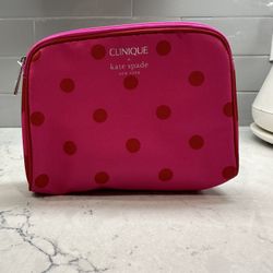 New— Kate Spade & Clinique Cosmetics Bag