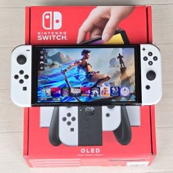 Nintendo Switch OLED *Modded* 3x Triple-boot Systems 10000 Games Memory Card 1TB 
