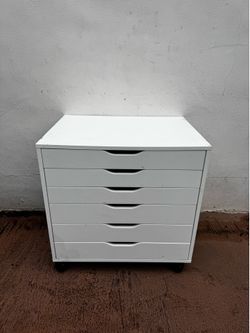 Ikea alex white large drawer cabinet