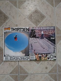 THRASHER SKATEBOARD MAGAZINES