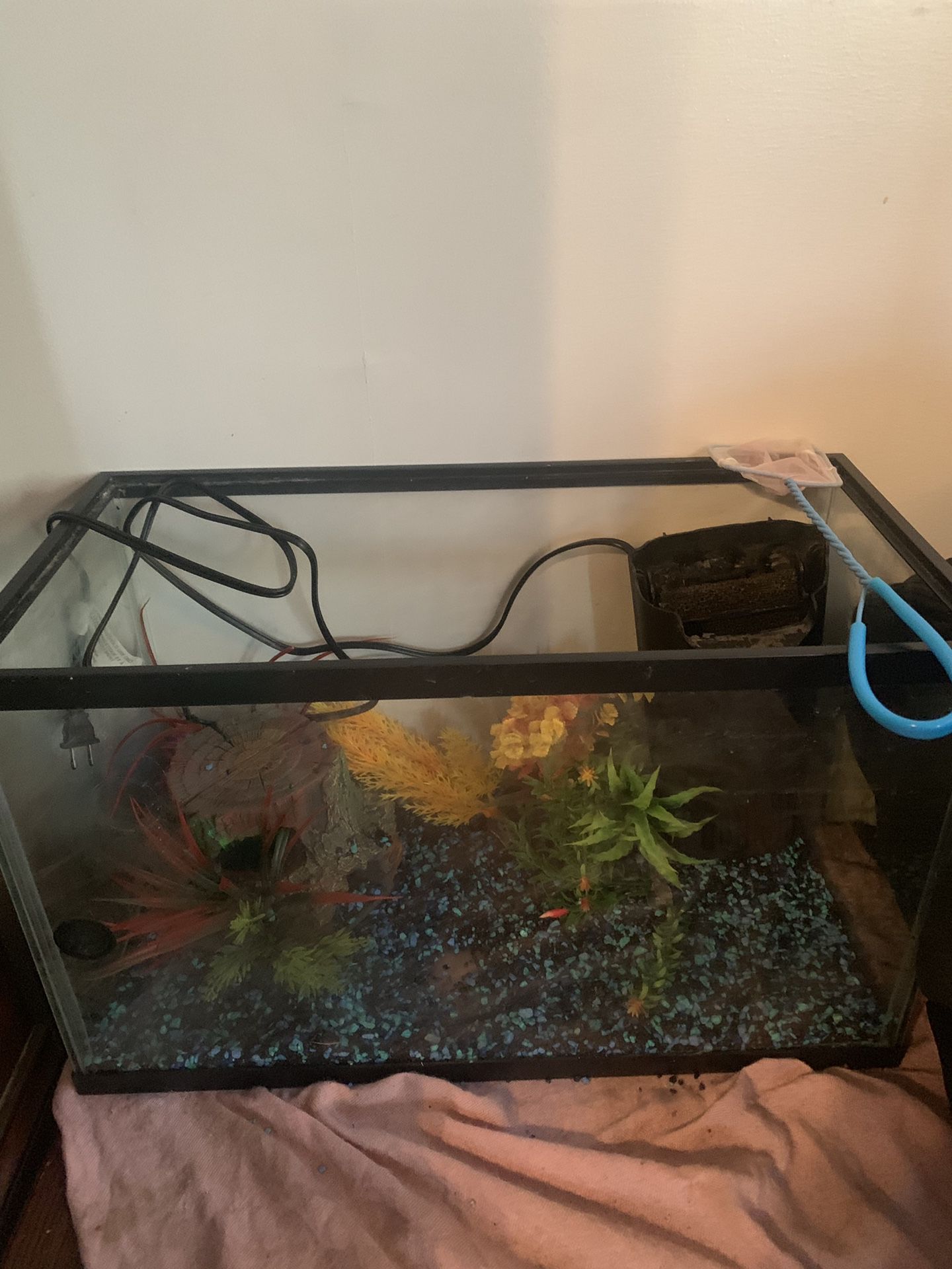 Fish tank set