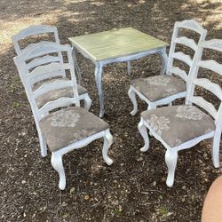 Table And 4 Chairs
