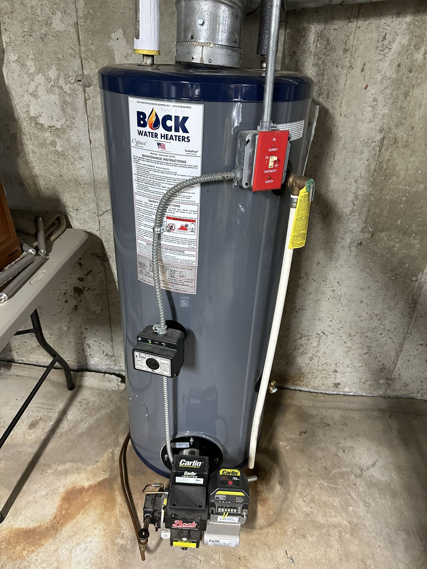 Bock 32e Water Heater