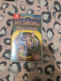 Nintendo Switch Game Hotel Transylvania 3 Monsters Overboard