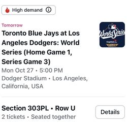 Toronto Blue Jays @ 10/27