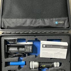 UK PRO POV BLACK PAK  Ultimate underwater lighting system. Like New