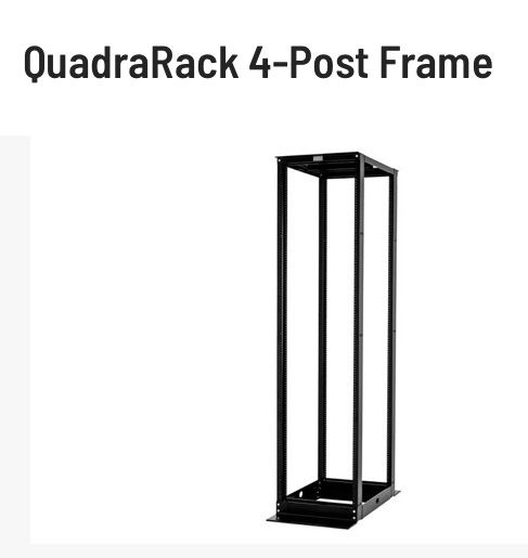 Chatsworth QuadraRack 4 post server equipment rack